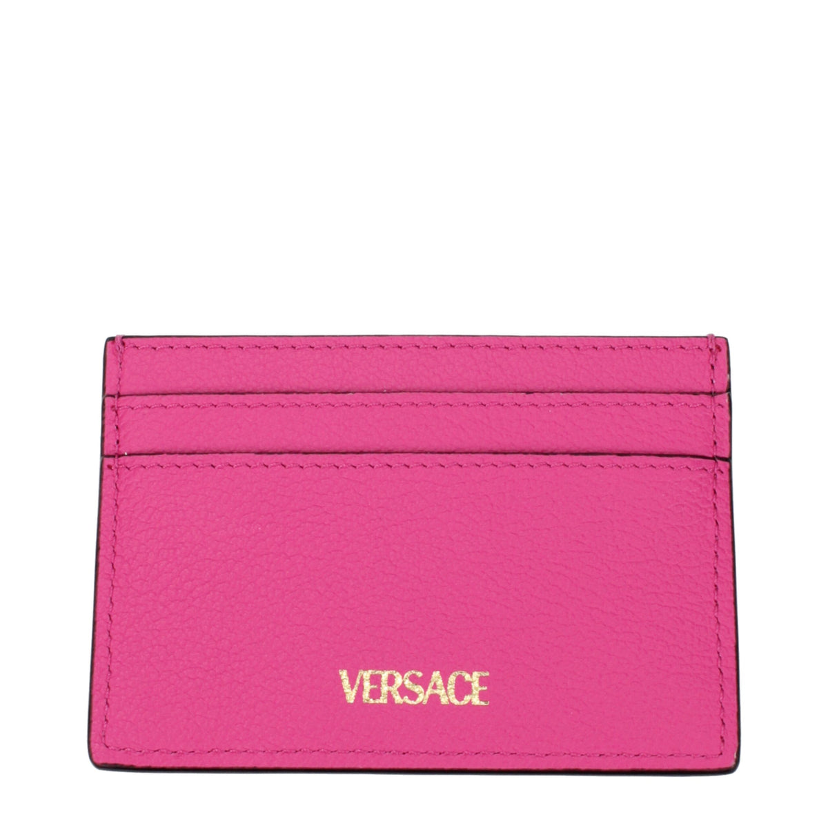 Versace Pink Leather Cardholder