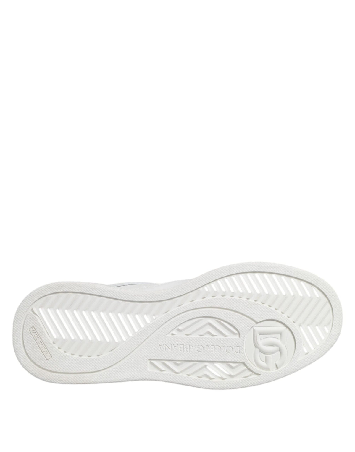 Dolce & Gabbana White Miami Leather Low Top Sneakers Shoes