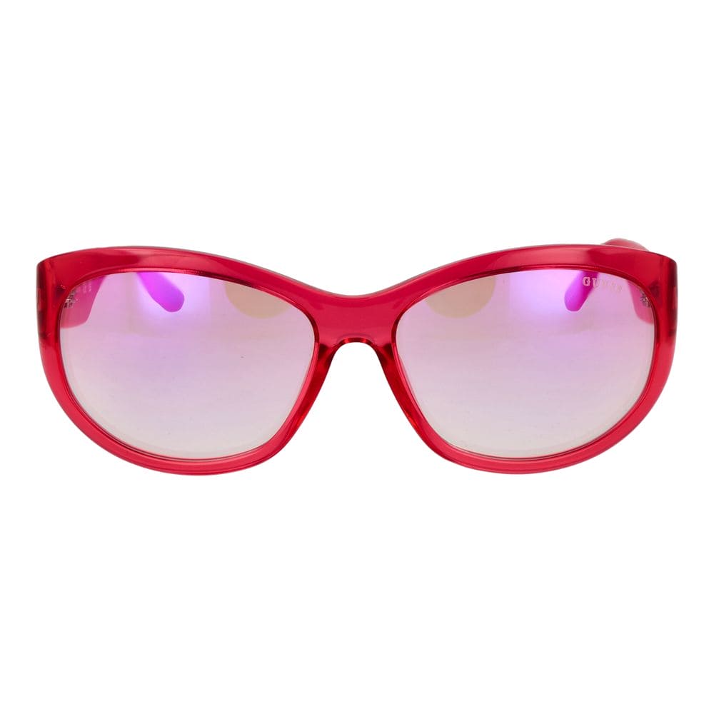 Guess Pink Stainless Steel Sunglasses