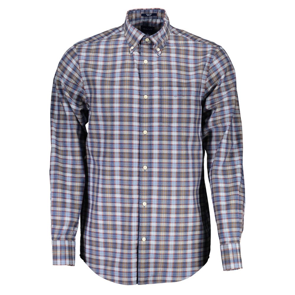 Gant Blue Cotton Men's Shirt