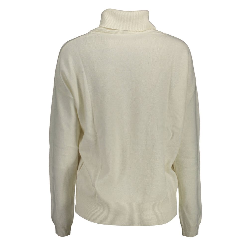 U.S. POLO ASSN. Bianco Polyamide Women Sweater