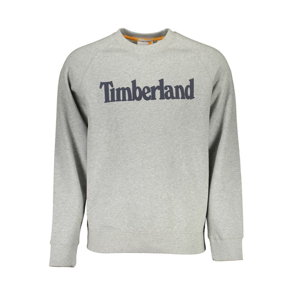 Timberland Grey Cotton Men Sweatshirt