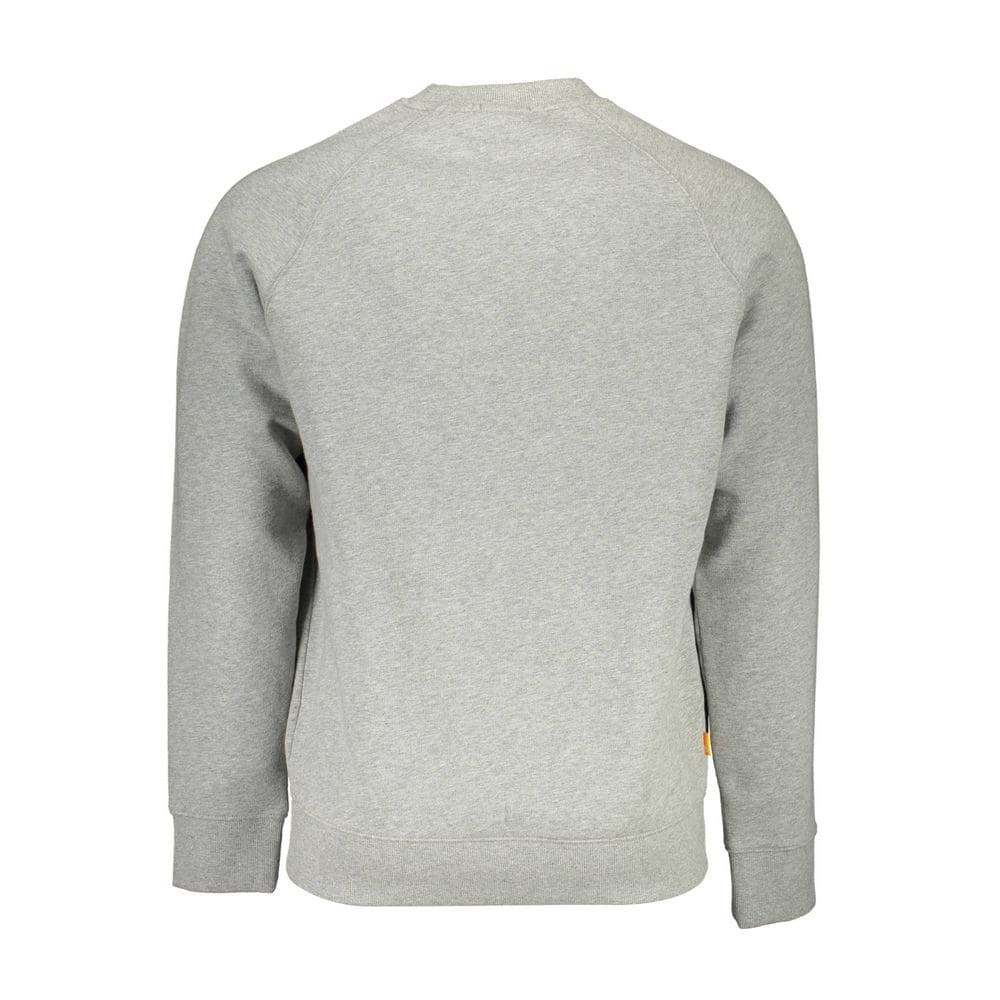 Timberland Grey Cotton Men Sweatshirt