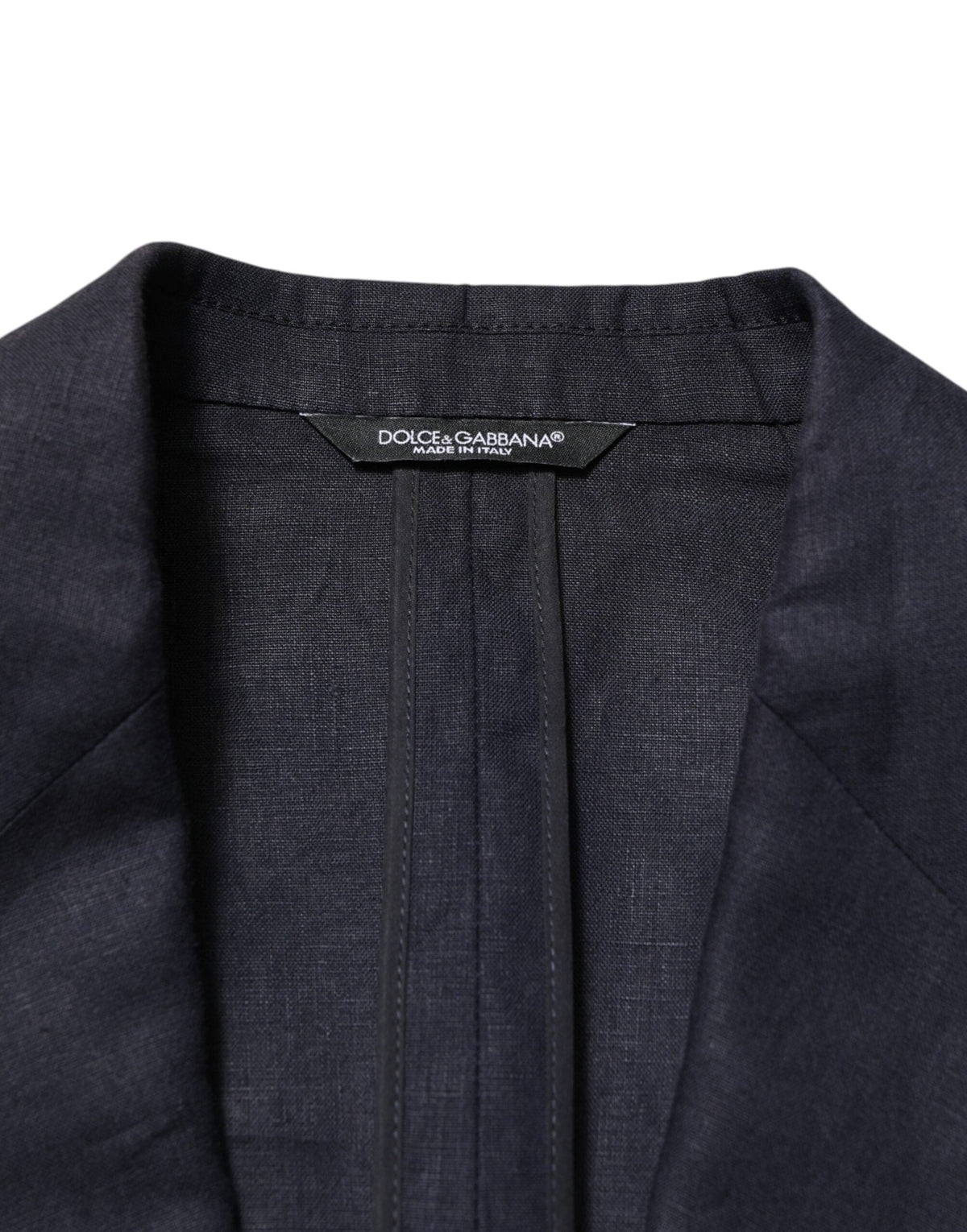 Dolce & Gabbana Dark Blue Single Breasted Men Suit Blazer