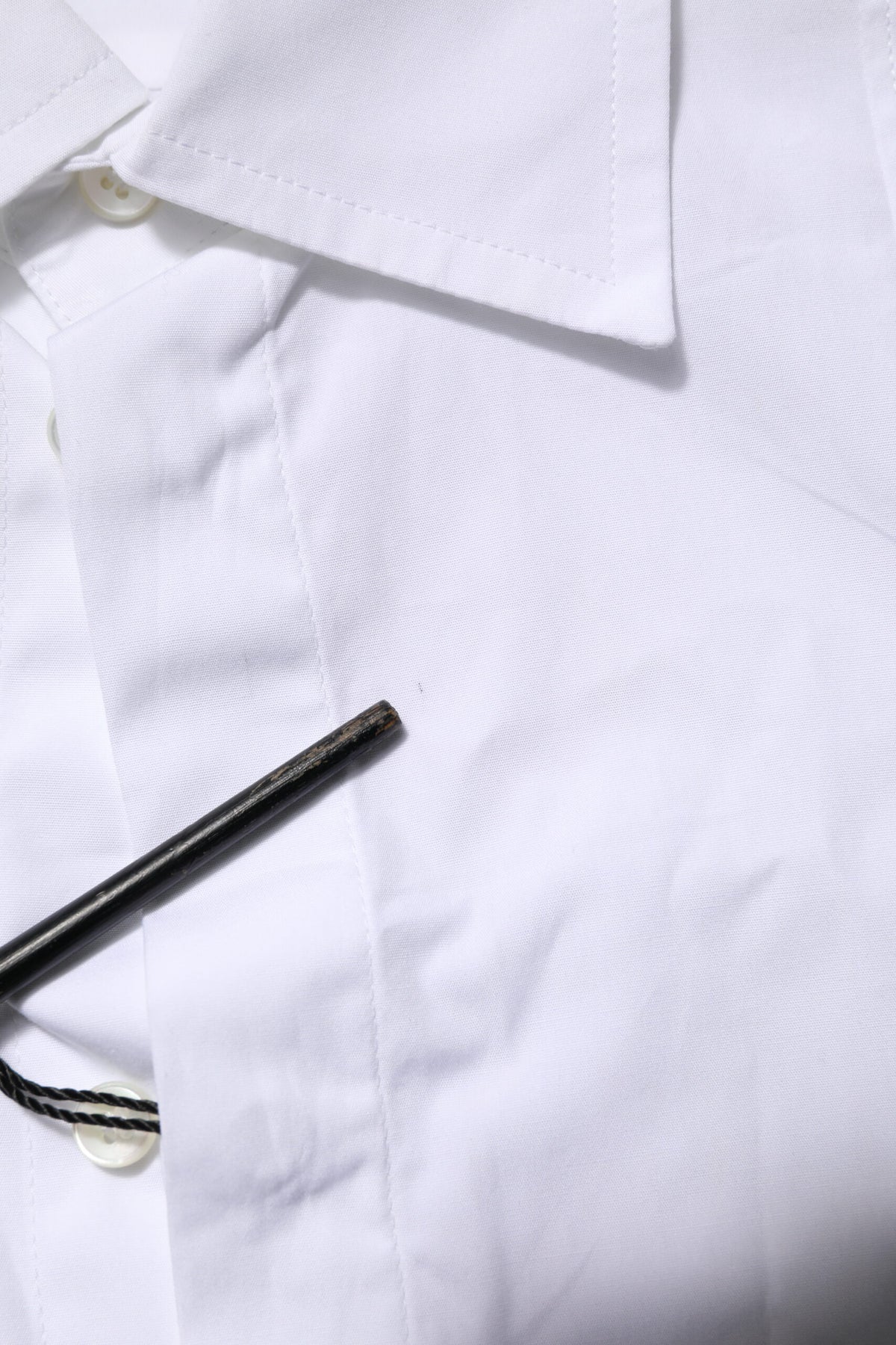 Dolce & Gabbana White Poplin Cotton Formal Men Dress Shirt