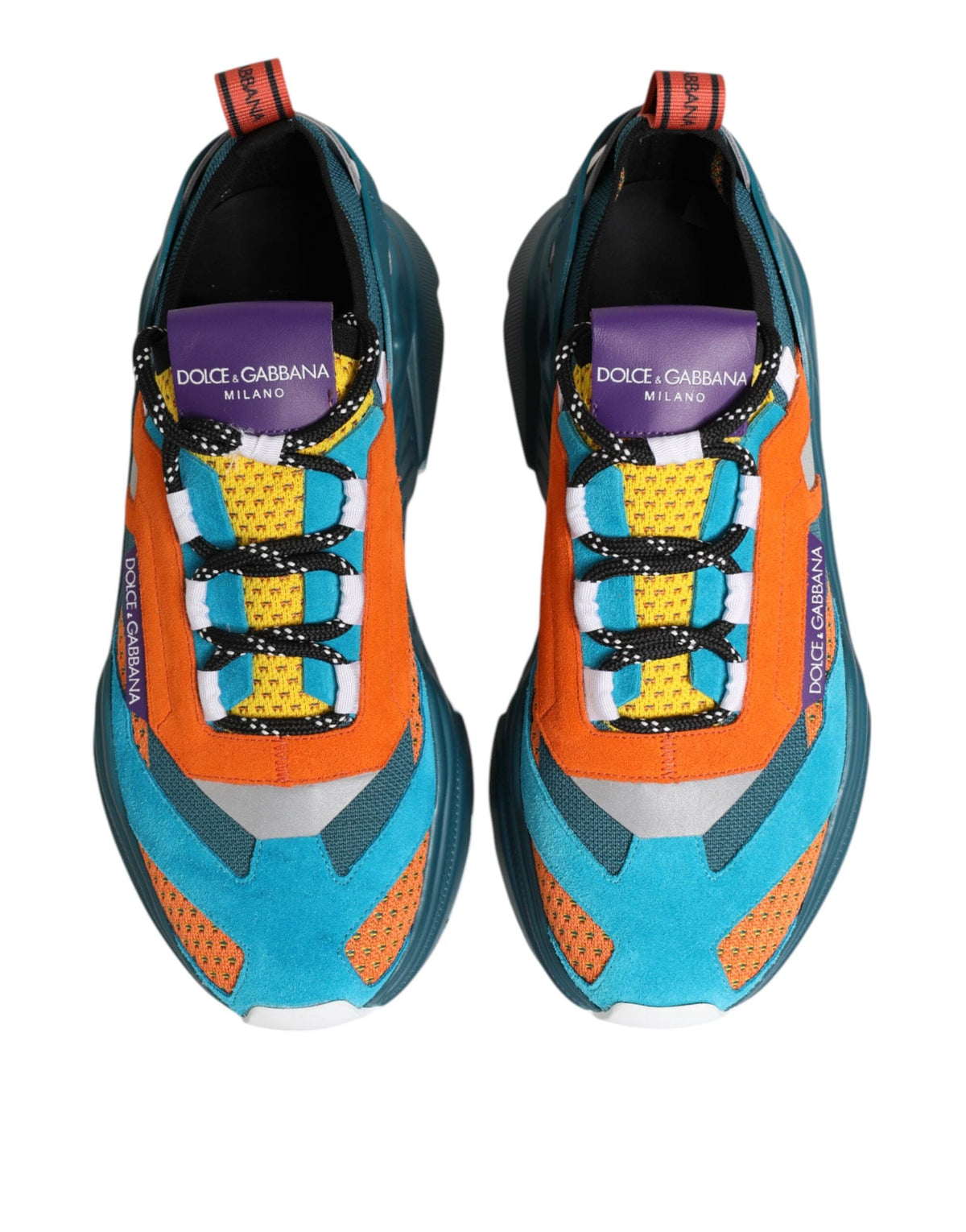 Dolce & Gabbana Multicolor Daymaster Low Top Sneakers Shoes