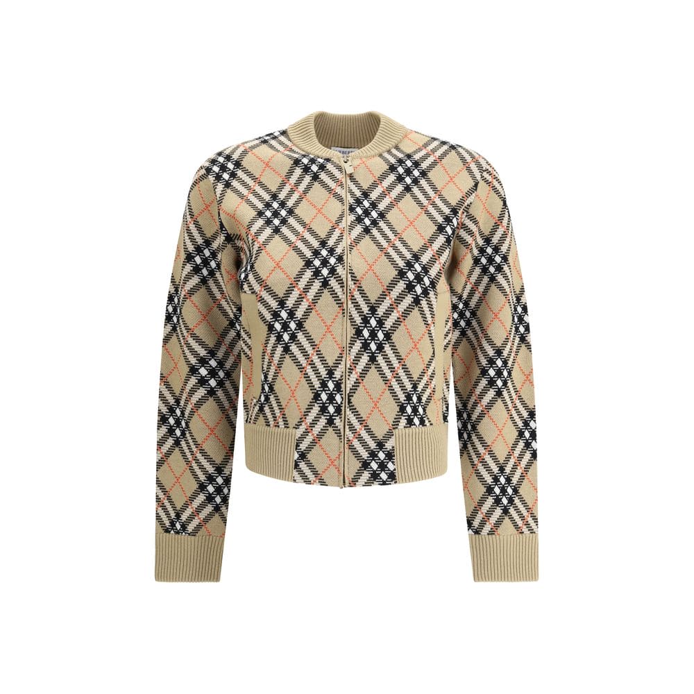 Burberry Beige Wool Cardigan