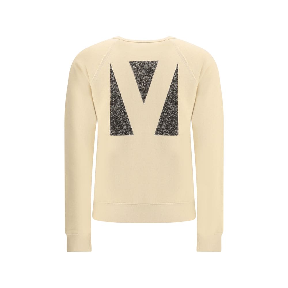 Valentino Beige Cotton Sweatshirt