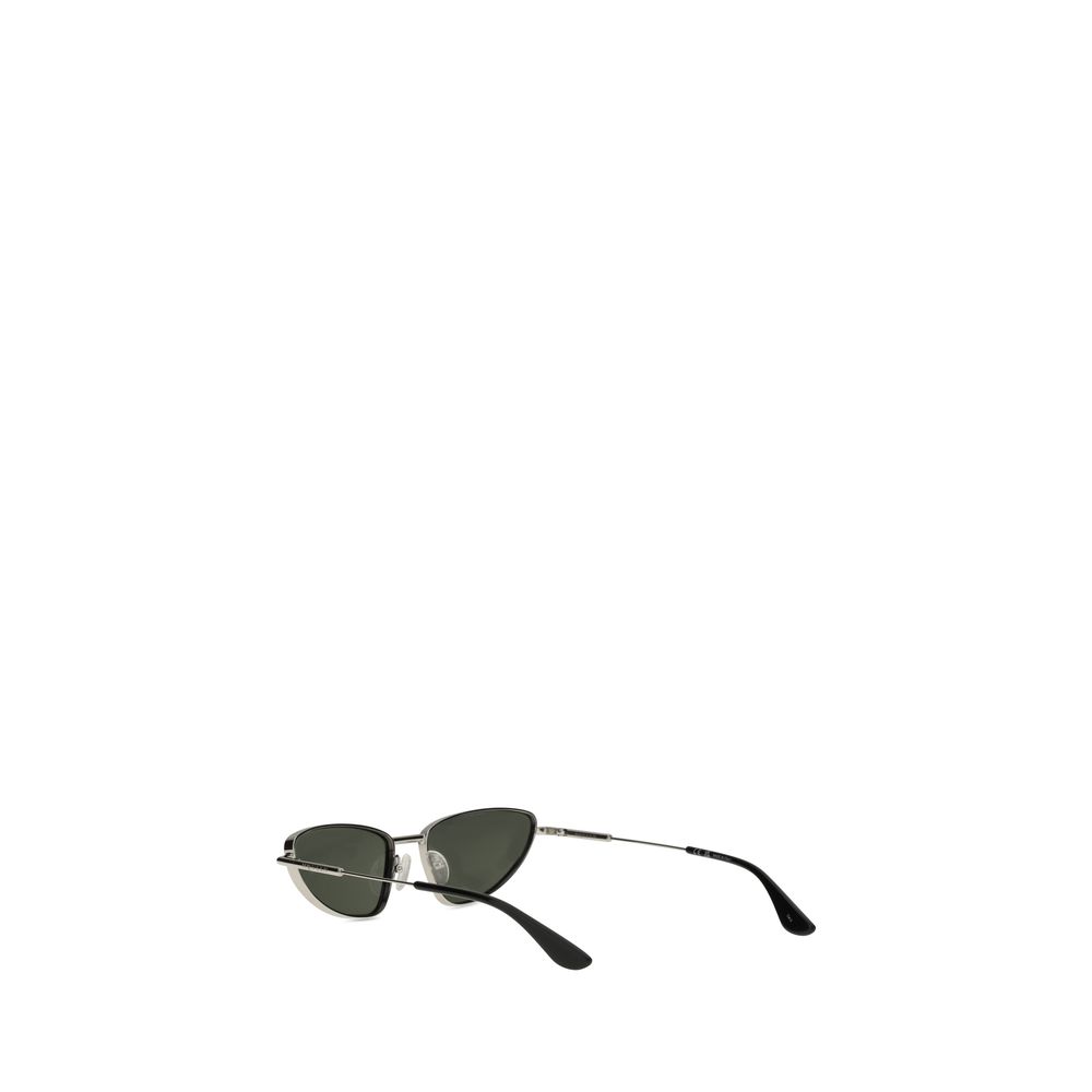Alexander McQueen Silver Metal Sunglasses
