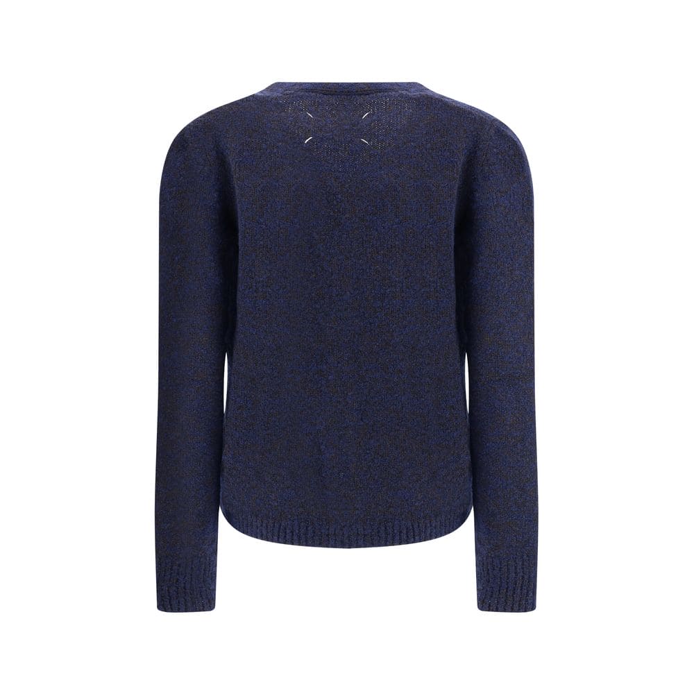 Margiela Blue Wool Cardigan