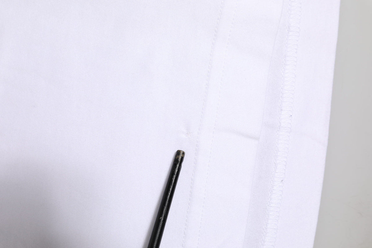 Dolce & Gabbana White Logo Crew Neck Short Sleeves T-shirt