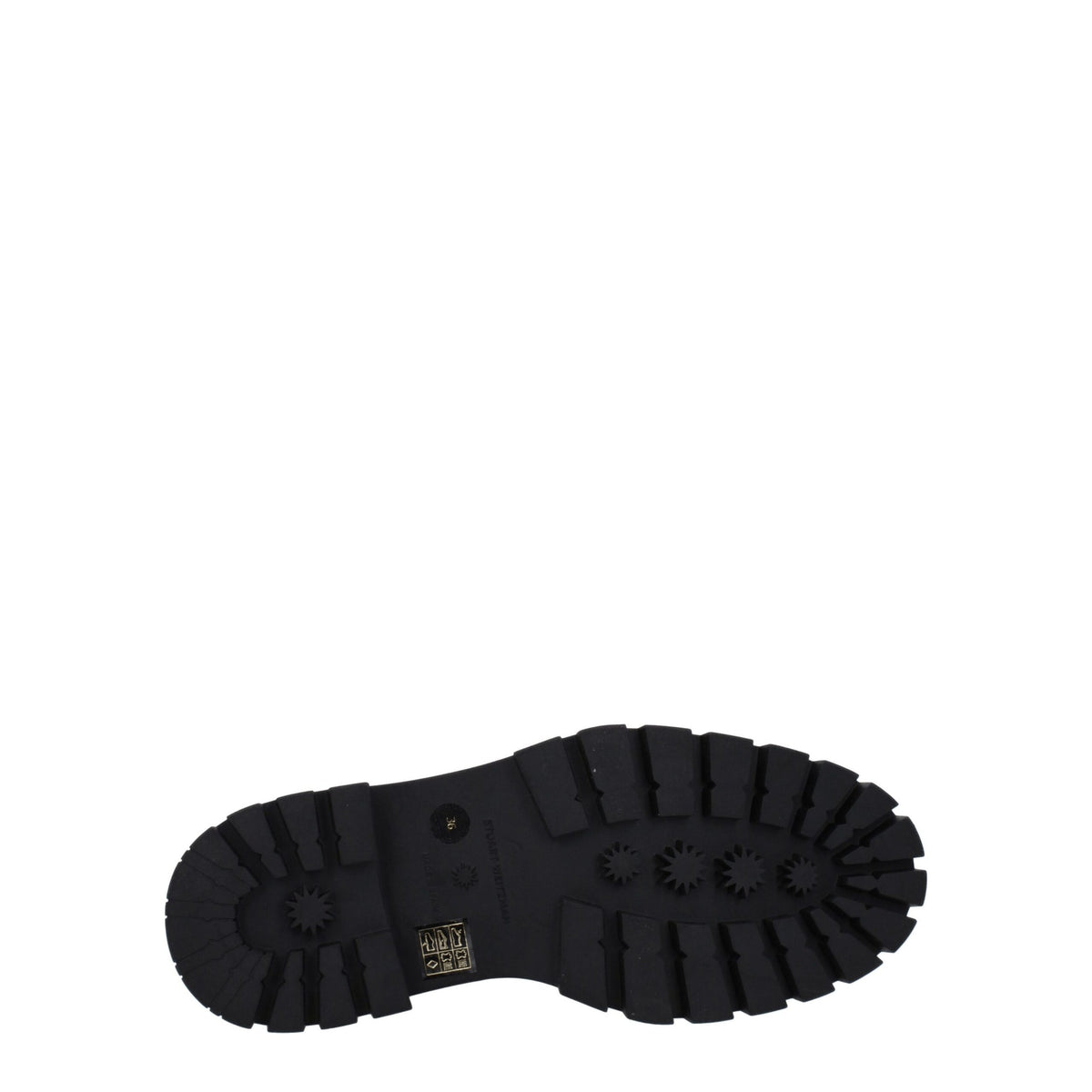 Stuart Weitzman Black Leather Ankle Boots