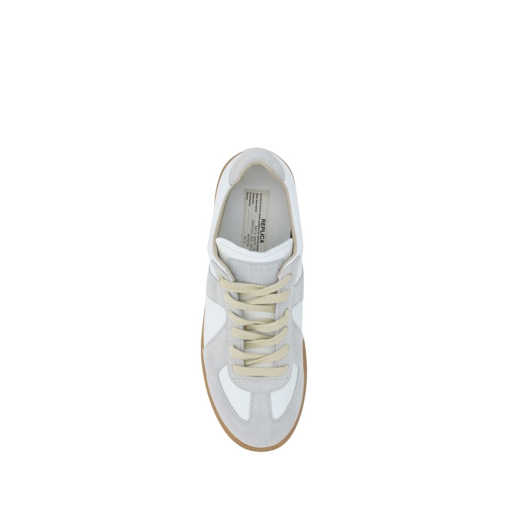 Margiela White Rubber Low Top Sneakers