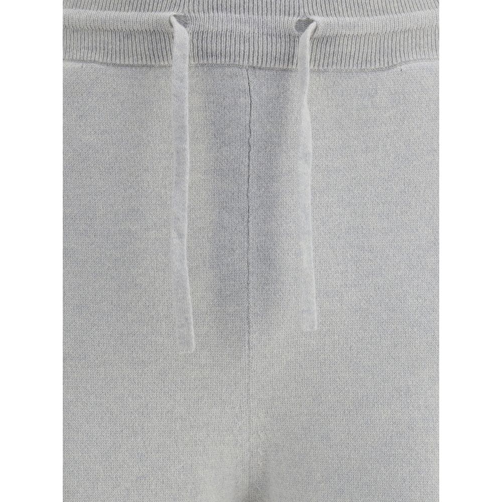 Kiton Gray Elastane Casual Pants