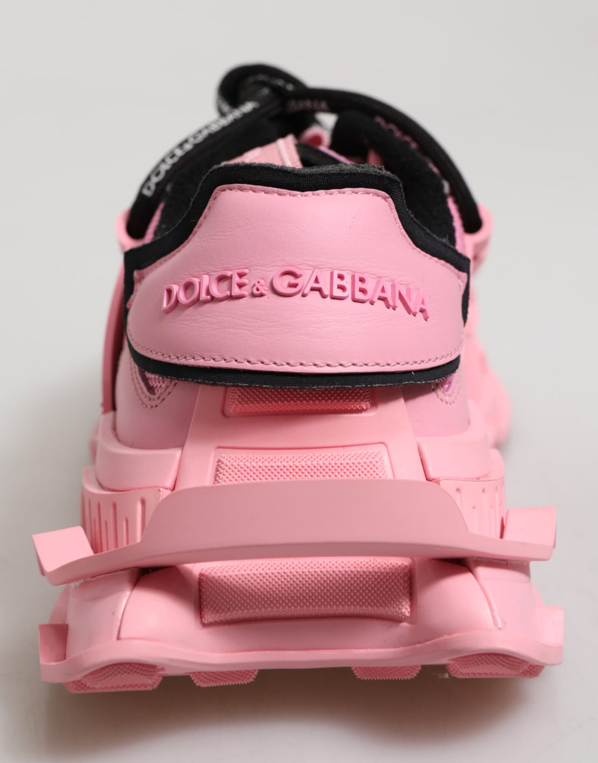 Dolce & Gabbana Pink Low Top Space Women Sneakers Shoes