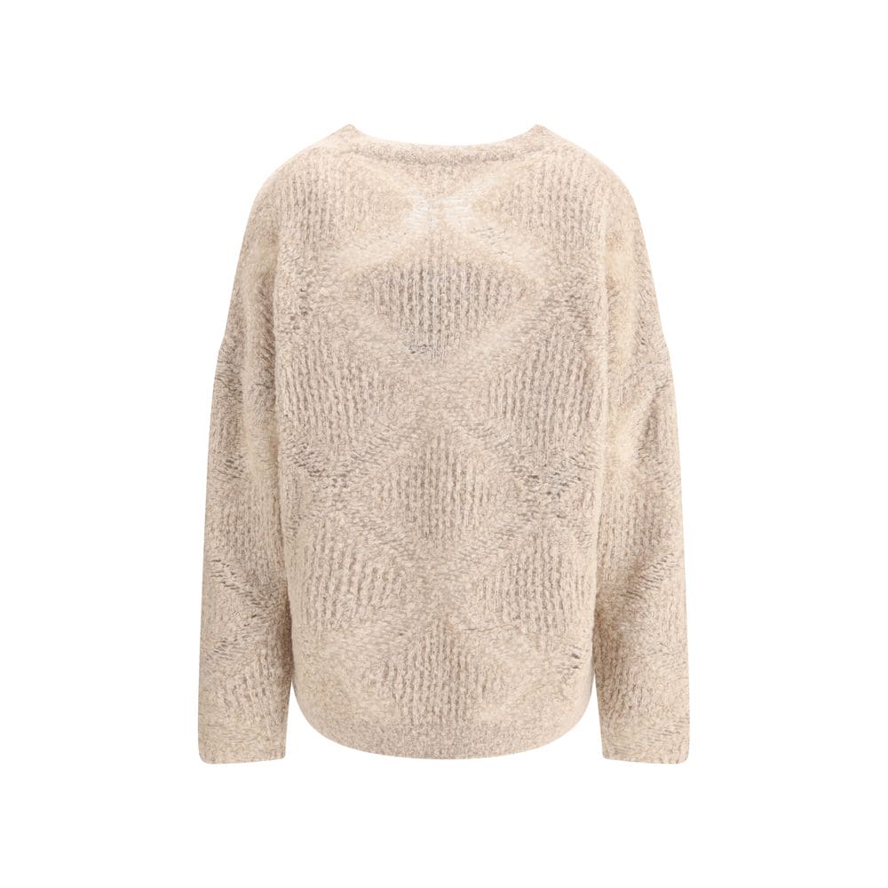 Giorgio Armani Cream Cashmere Cashmere Sweater