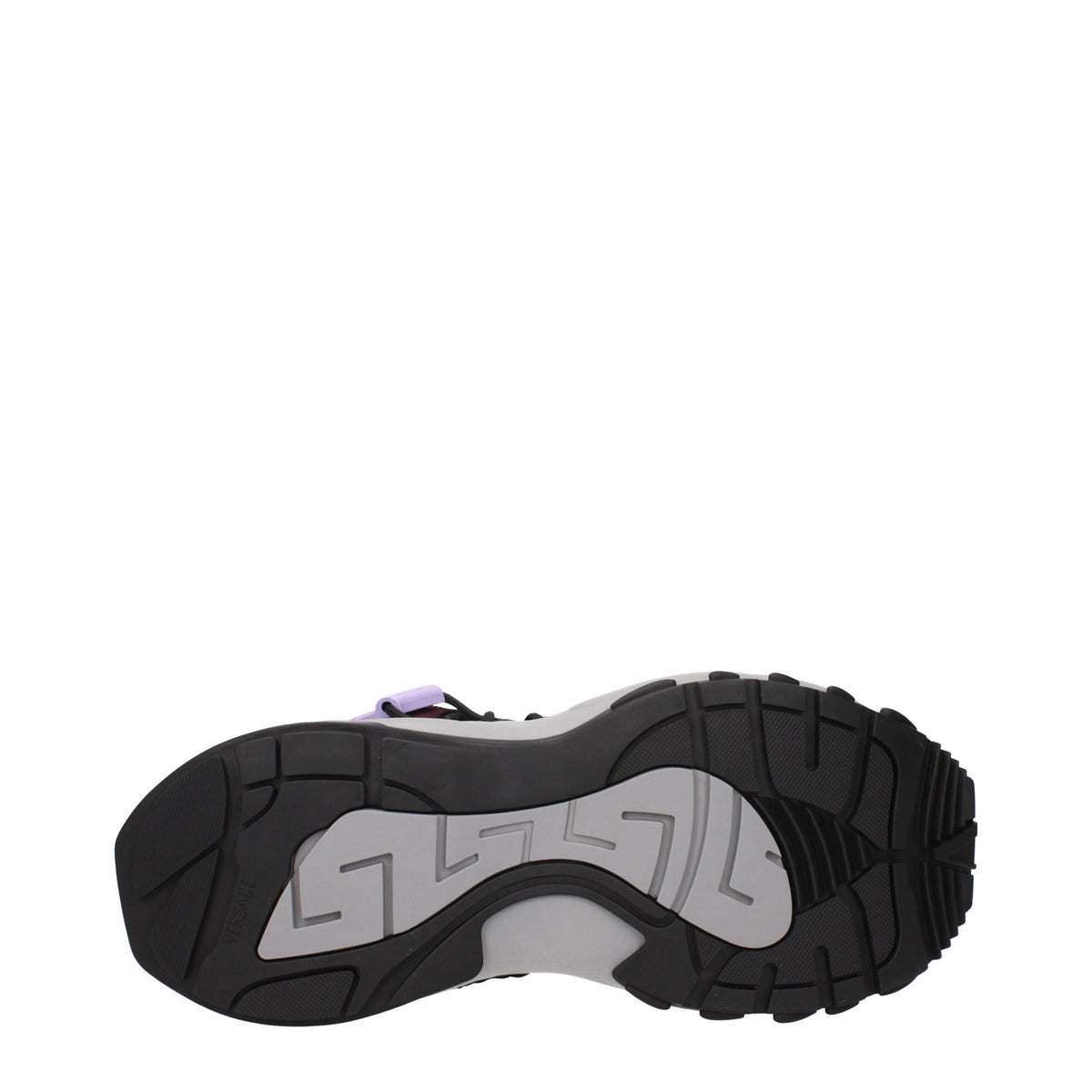 Versace Multicolor Leather Athletic Sneakers