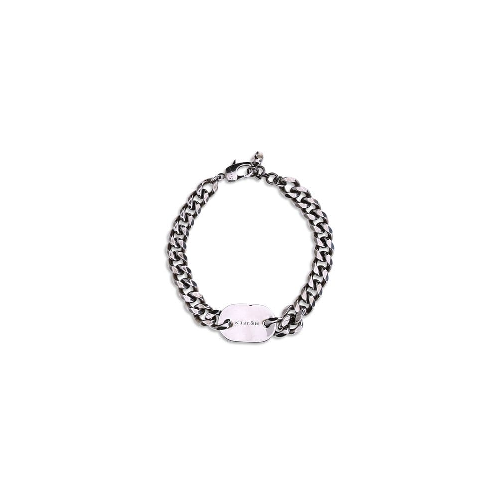 Alexander McQueen Silver Brass Bracelet