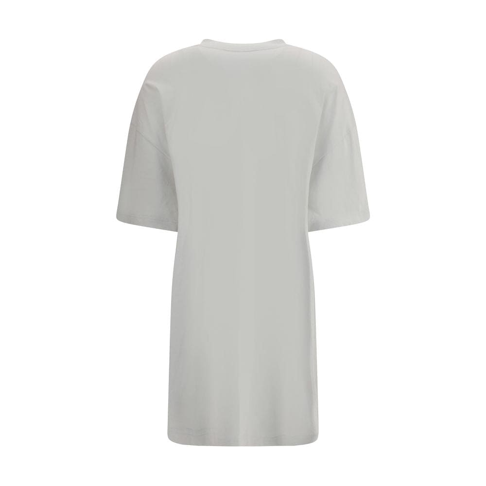 Balenciaga White Cotton Casual Dress
