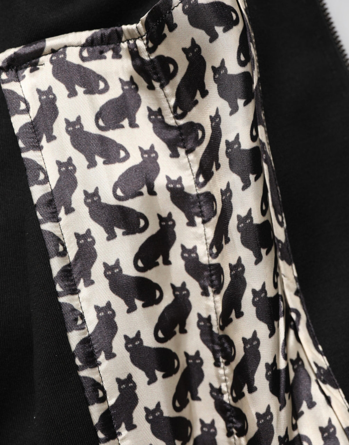 Dolce & Gabbana Black Cotton Logo Full Zip Men Bomber Jacket