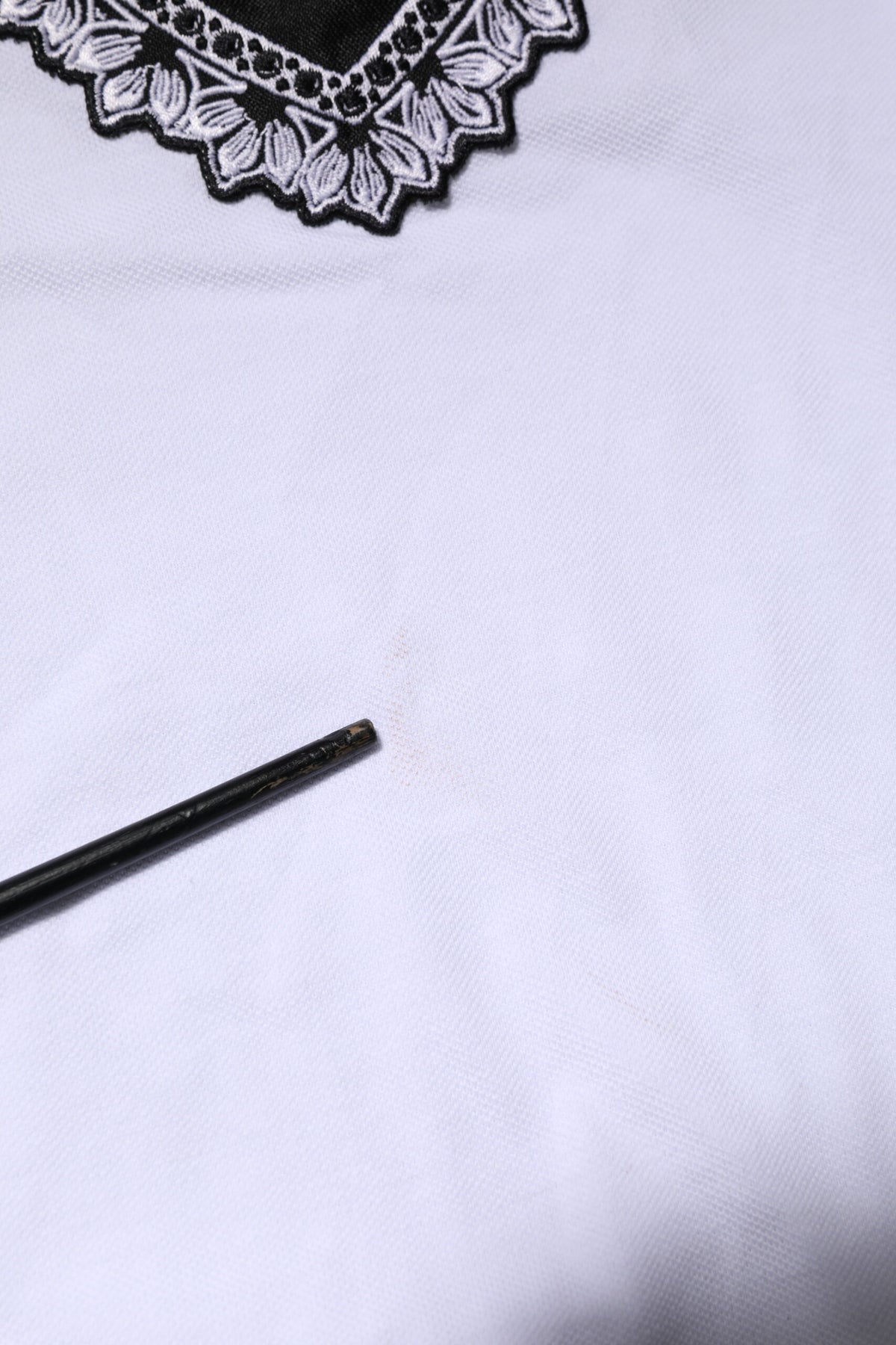 Dolce & Gabbana White Cotton DG Heart Logo Embroider T-shirt