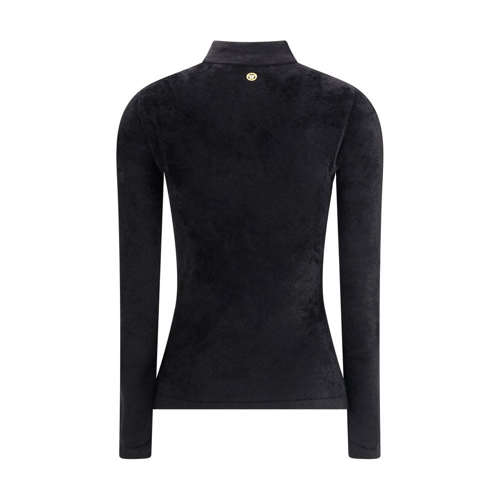Versace Black Viscose Shirt