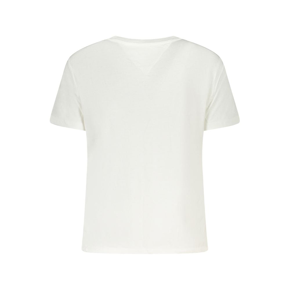 Tommy Hilfiger Bianco Cotton Women T-Shirt