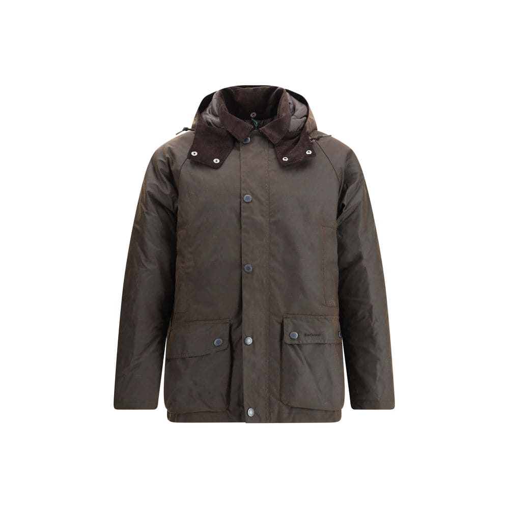 Barbour Brown Cotton Rain Coat