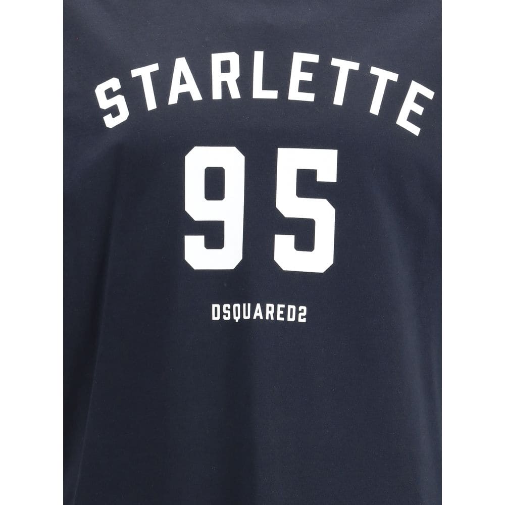 Dsquared² Black Cotton T-Shirt