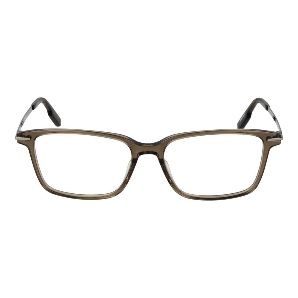 Ermenegildo Zegna Beige Acetate Glasses (Frames)