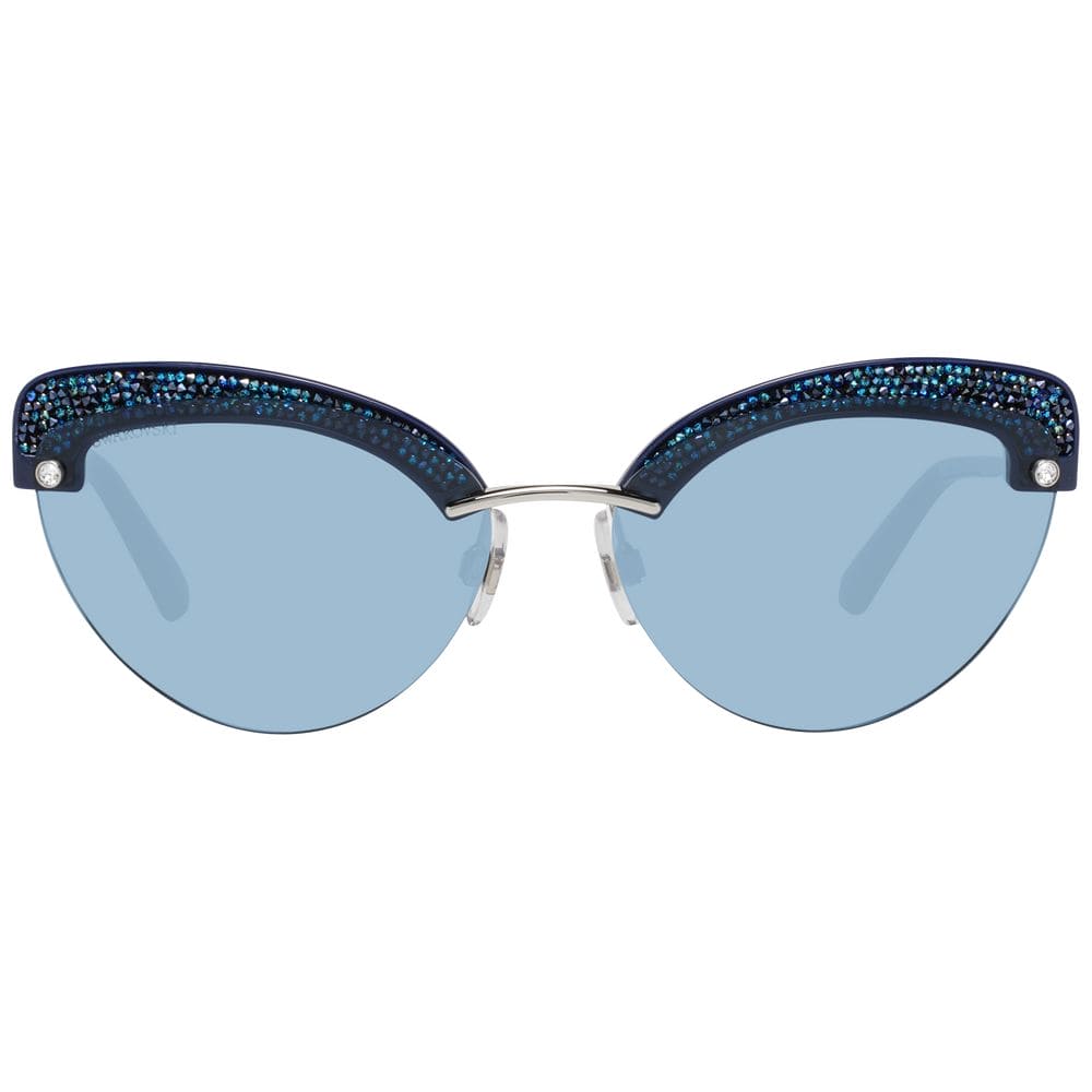 Lunettes de soleil Swarovski bleues pour femmes