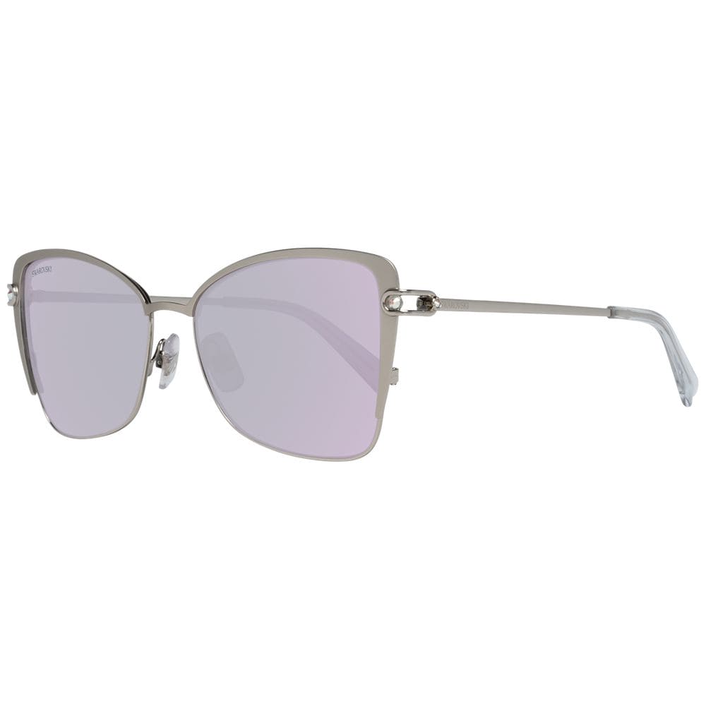 Lunettes de soleil Swarovski pour femmes en or rose