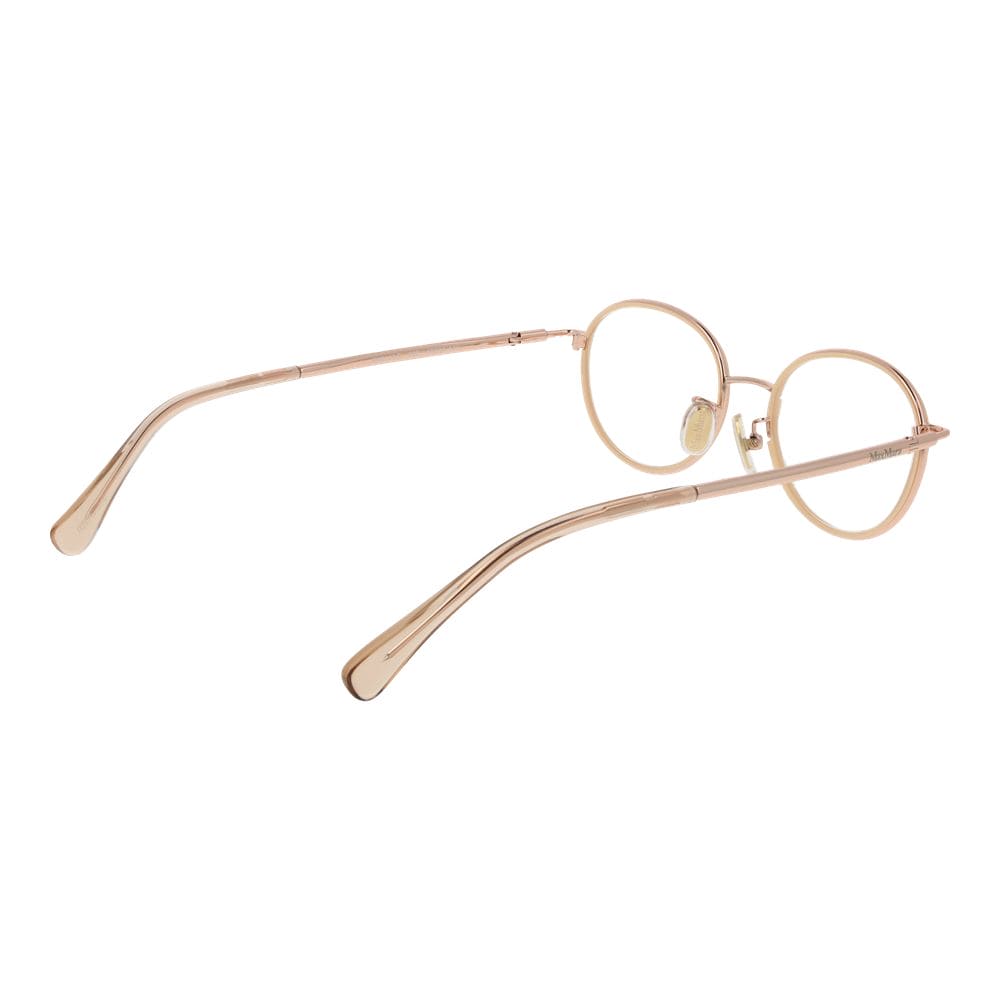 Max Mara Rose Gold Metal Glasses (Frames)