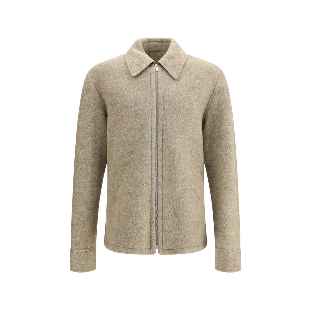 Jil Sander Beige Wool Coat