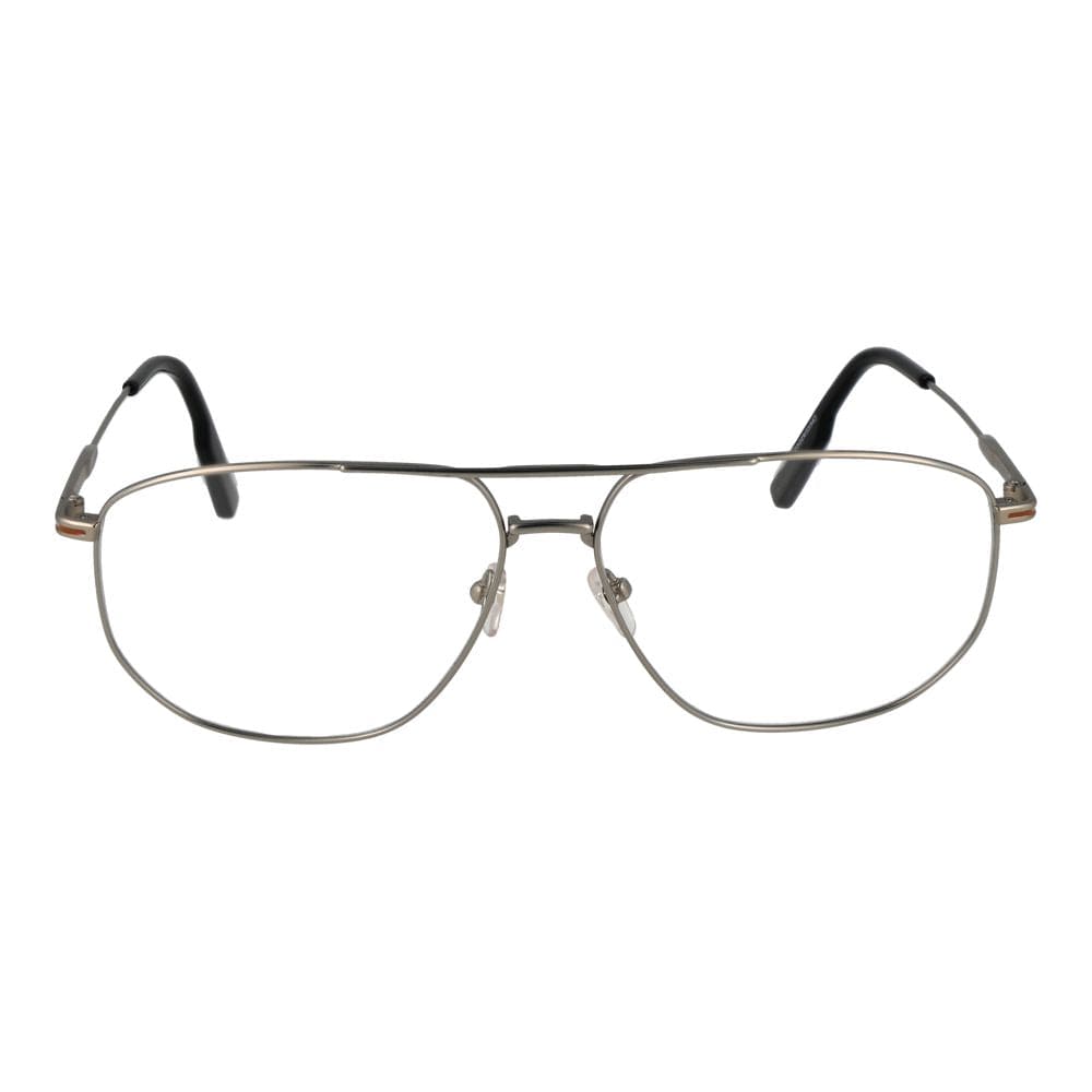Ermenegildo Zegna Silver Titanium Glasses (Frames)