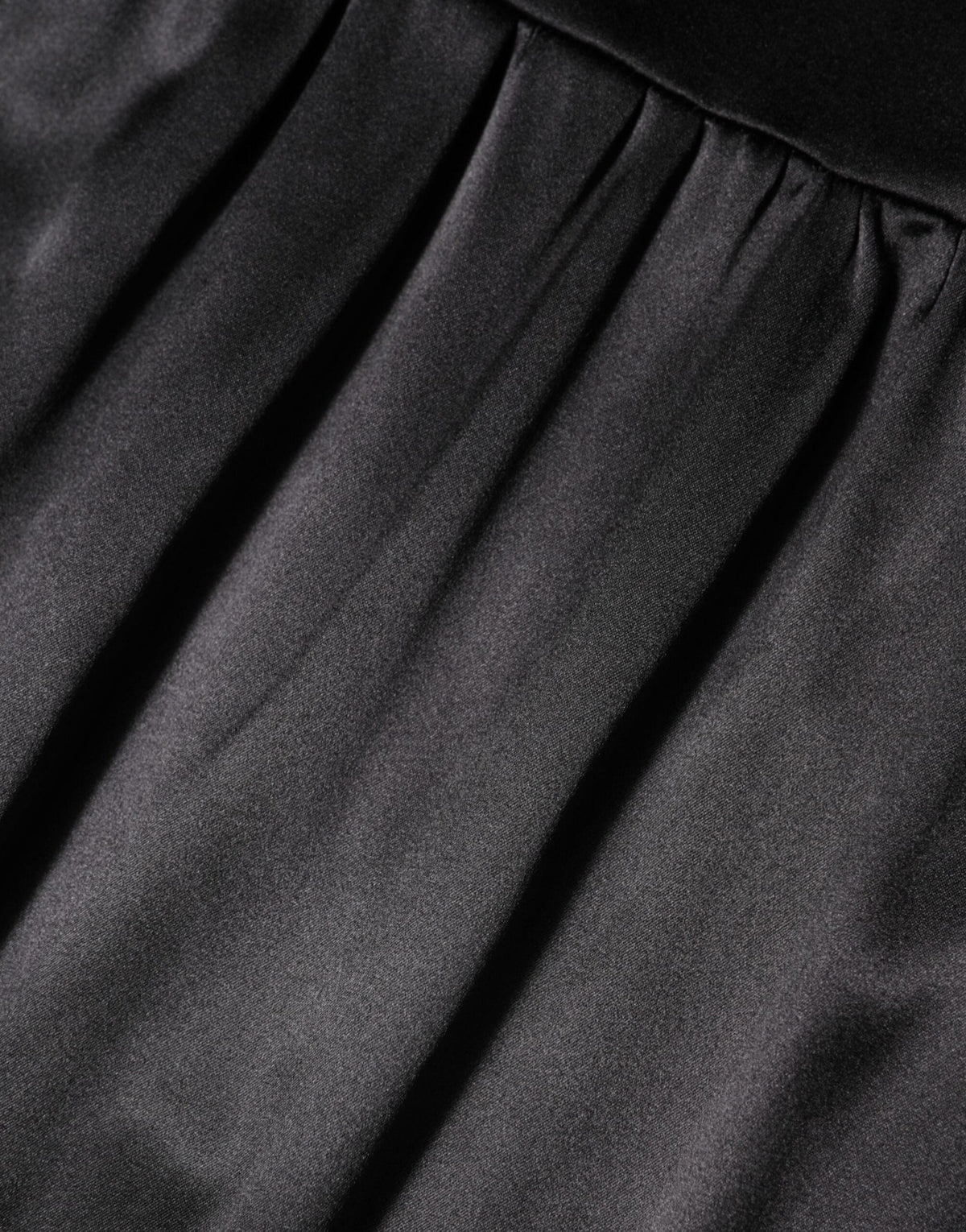 Dolce & Gabbana Black Silk Blend Lace Trim Sleeveless Mini Dress