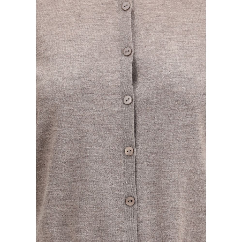 Lisa Yang Beige Cashmere Cardigan