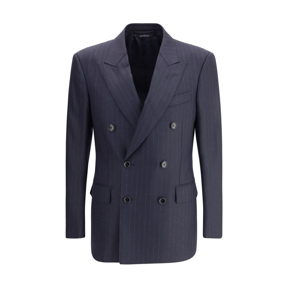 Tom Ford Blue Wool Blazer