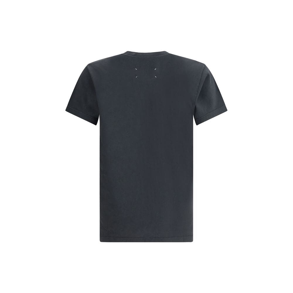 Margiela Black Cotton T-Shirt