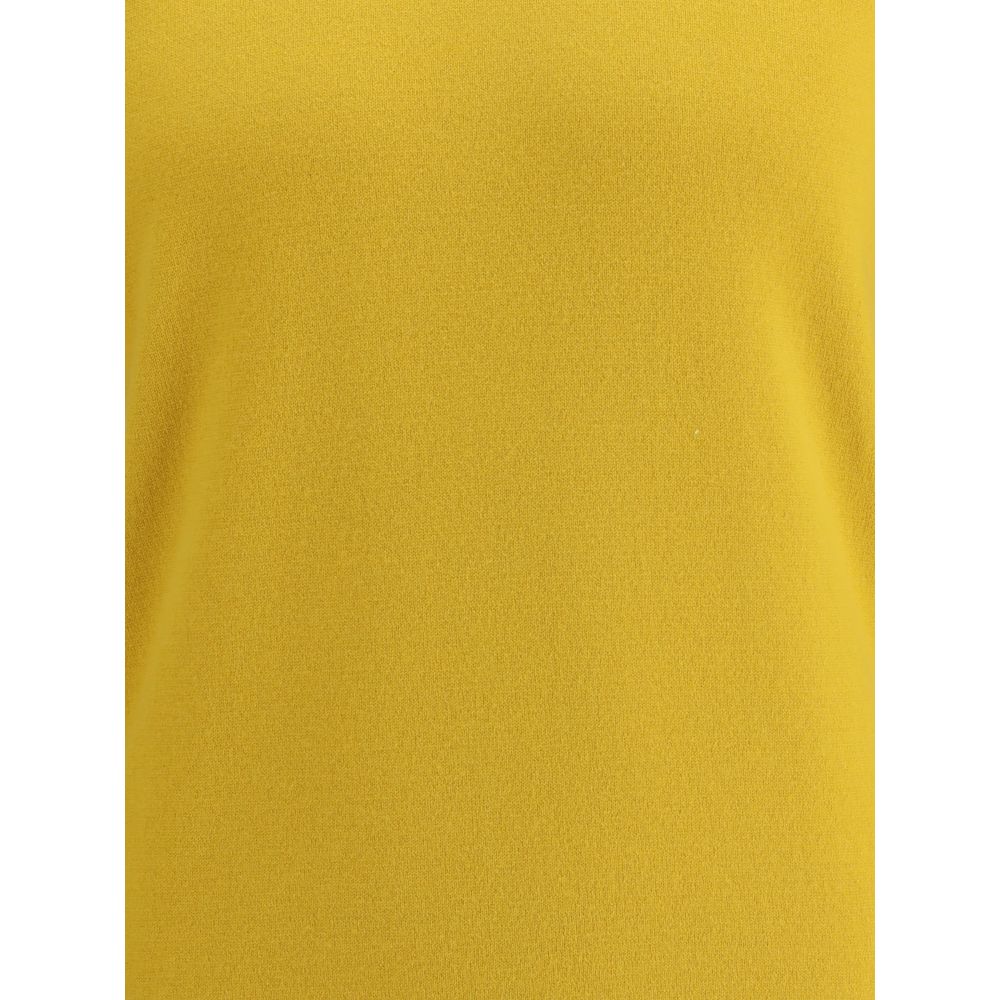 Saint Laurent Yellow Cashmere Turtleneck