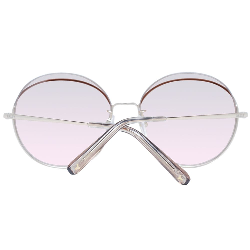 Bally Rose Gold Metal Sunglasses