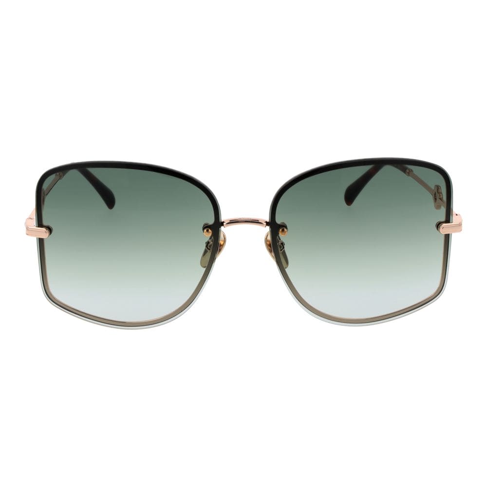 Maje Rose Gold Metal Sunglasses