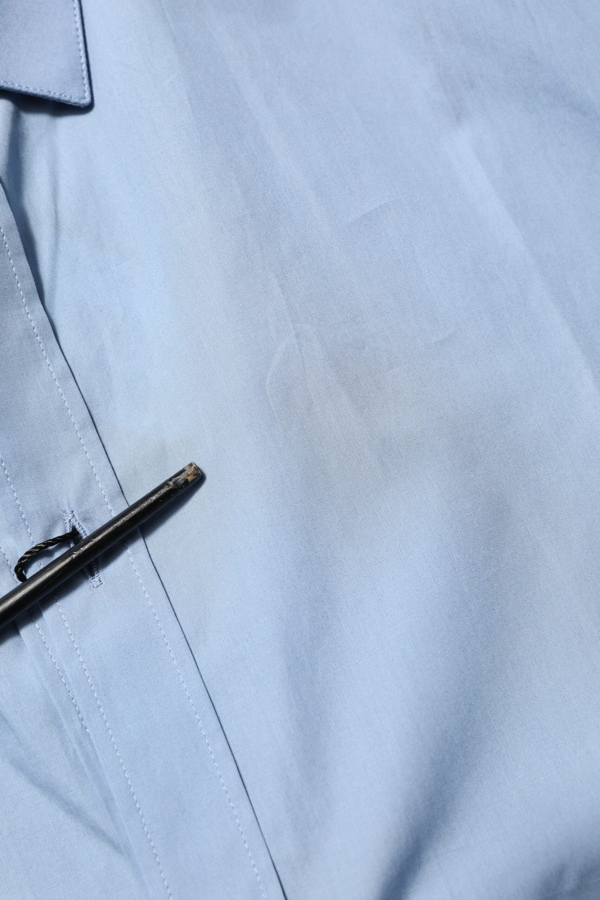 Dolce & Gabbana Blue Cotton Collared GOLD Formal Dress Shirt