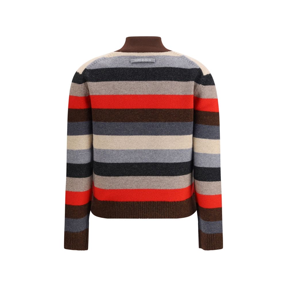 Tory Burch Multicolor Merino Wool Turtleneck