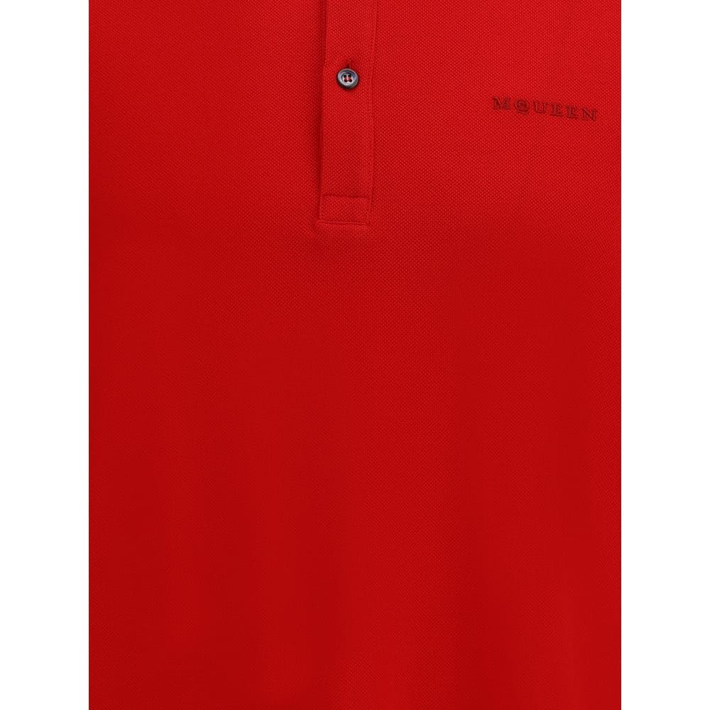 Alexander McQueen Multicolor Cotton Polo Shirt
