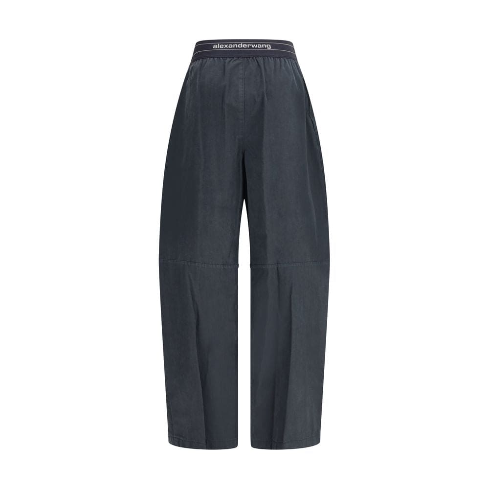 Alexander Wang Black Cotton Casual Pants