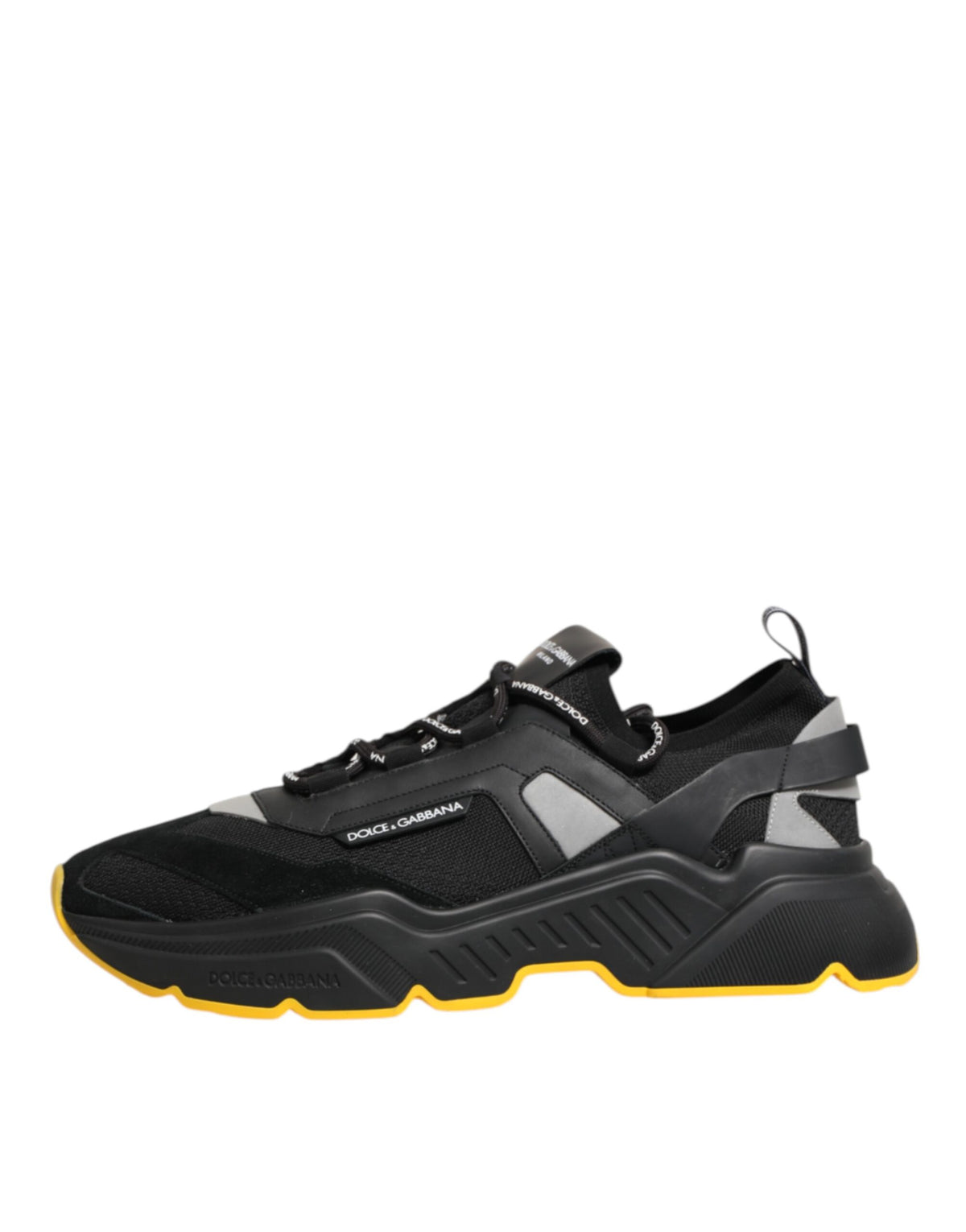 Dolce & Gabbana Black Daymaster Low Top Men Sneakers Shoes