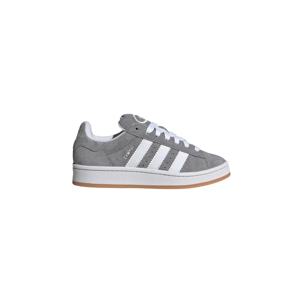Adidas Originals Gray Leather Low Top Sneakers