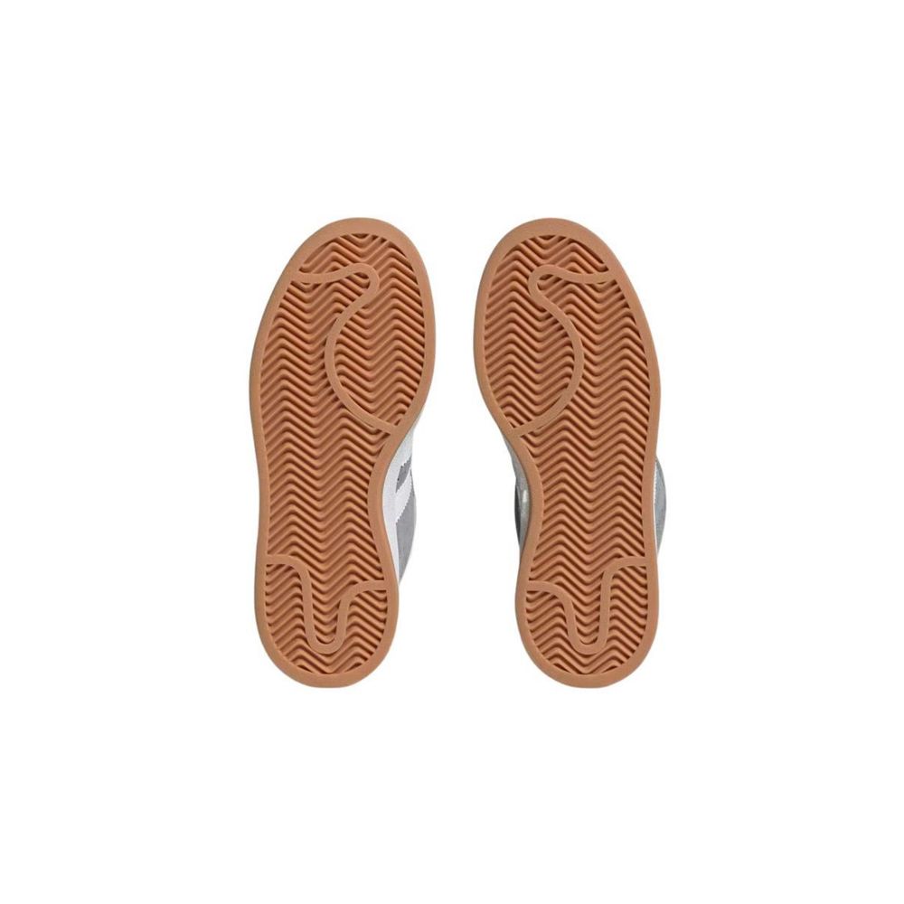 Adidas Originals Gray Leather Low Top Sneakers