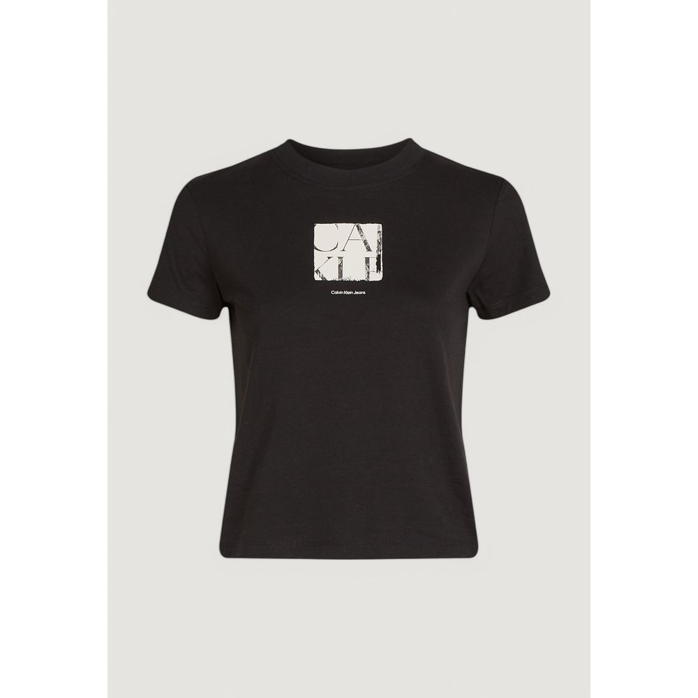 Calvin Klein Jeans Black Recycled Cotton T-Shirt
